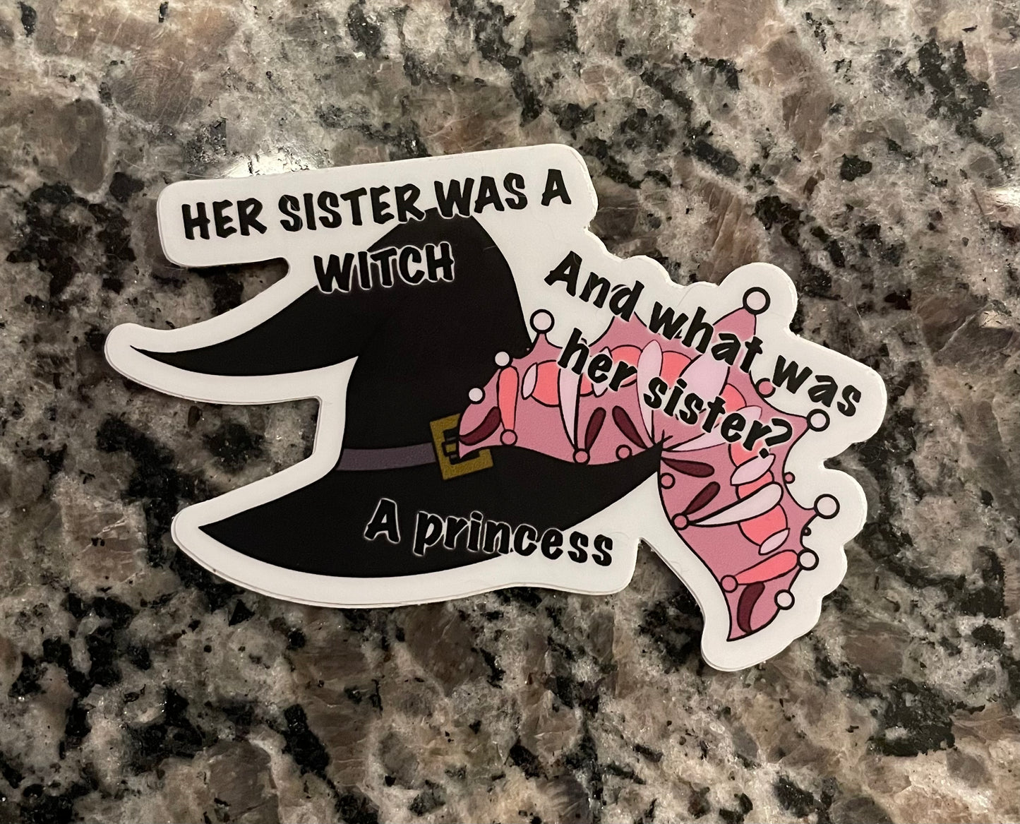 Her sister was a witch!